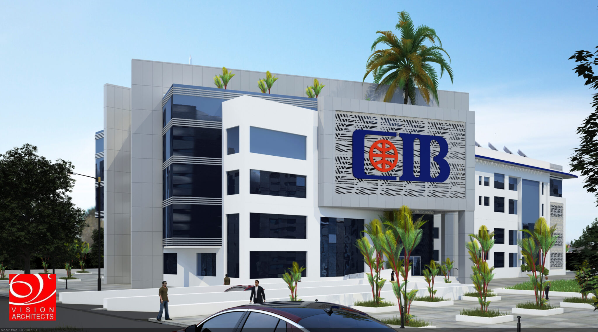 CIB SMART VILLAGE HEAD OFFICE 4 Vision Architects