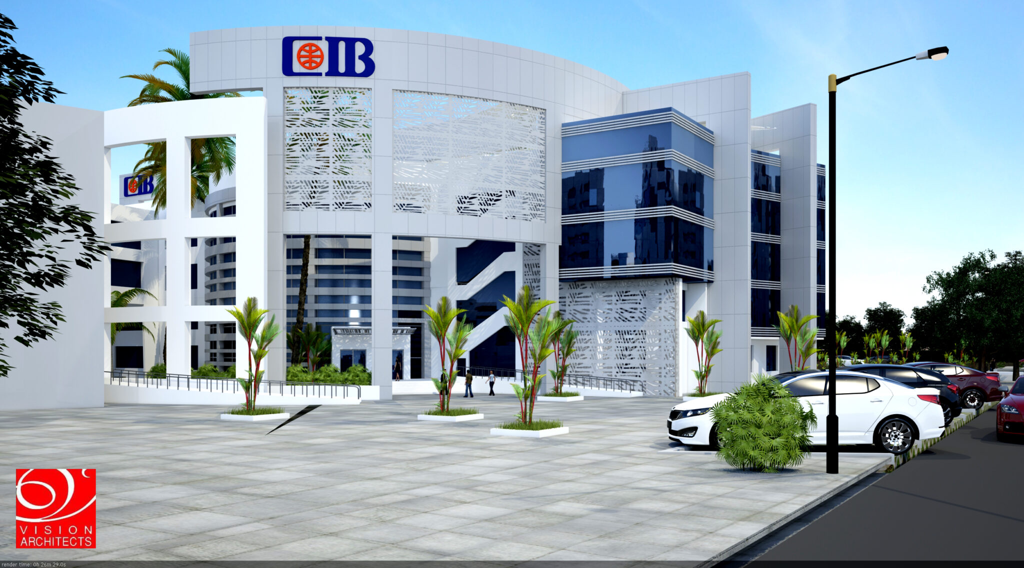 CIB SMART VILLAGE HEAD OFFICE 4 Vision Architects