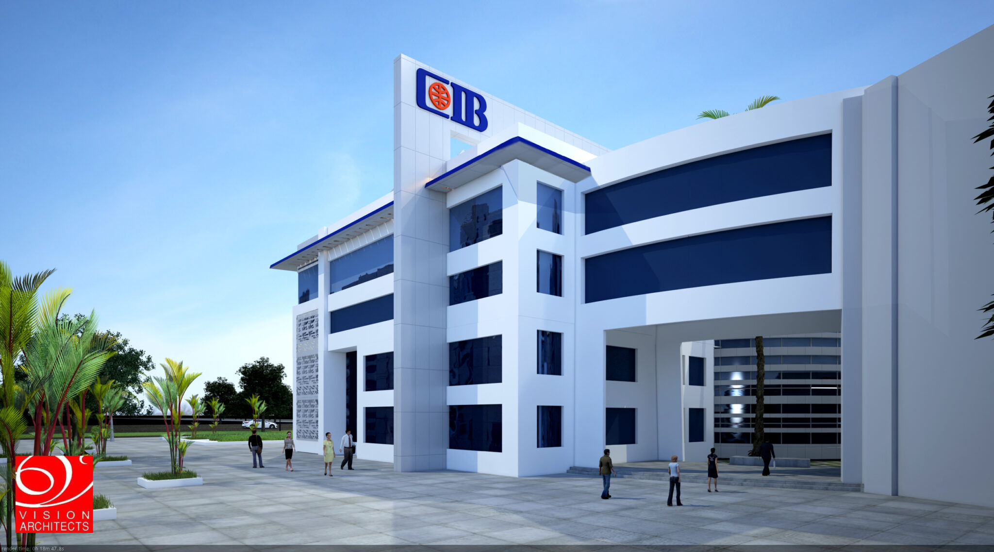 CIB SMART VILLAGE HEAD OFFICE 4 Vision Architects