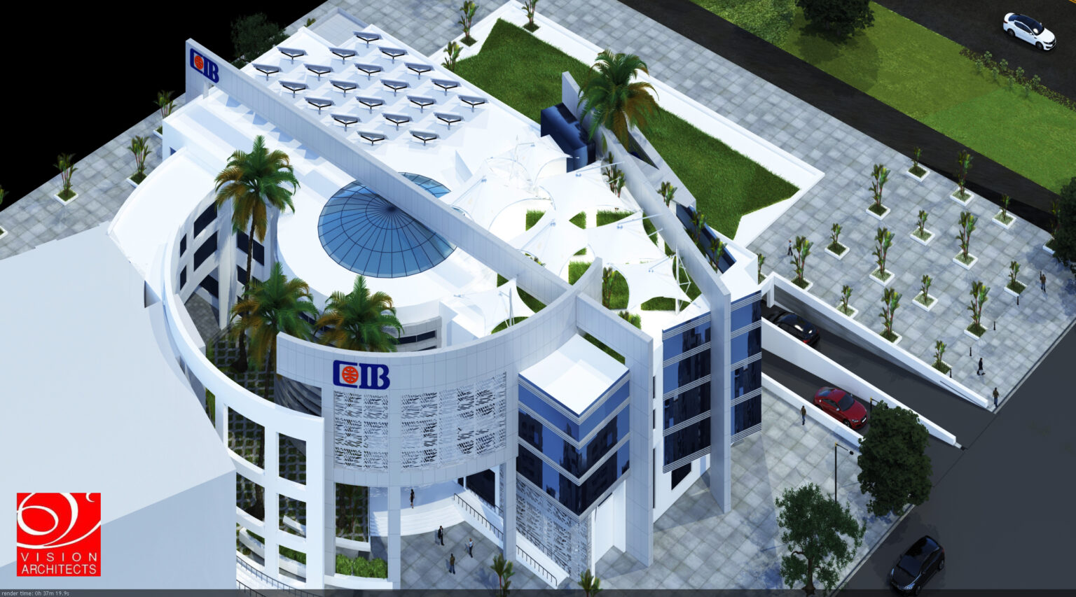 CIB SMART VILLAGE HEAD OFFICE 4 Vision Architects